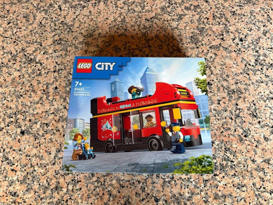 LEGO City — Autocarro 60407 + Camião de Hambúrgueres 60404