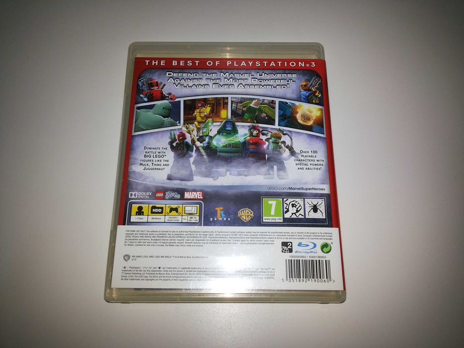 Jogo PS3 - LEGO Marvel Super Heroes (Como Novo / Original)