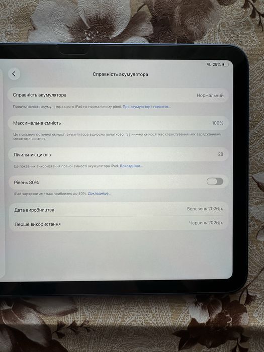 Продам планшет Ipad (A16)