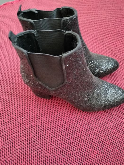 Botas com lantejoulas 39
