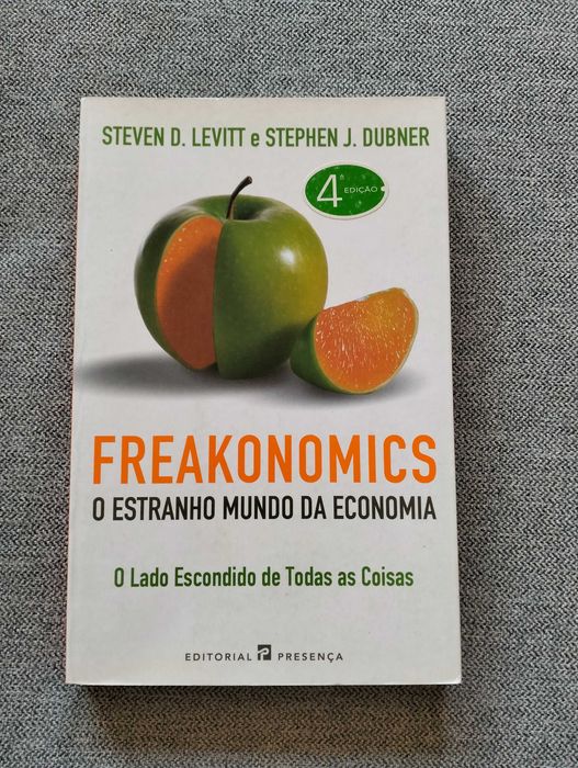 Livro "Freakonomics" de Steven D. Levitt & Stephen J. Dubner