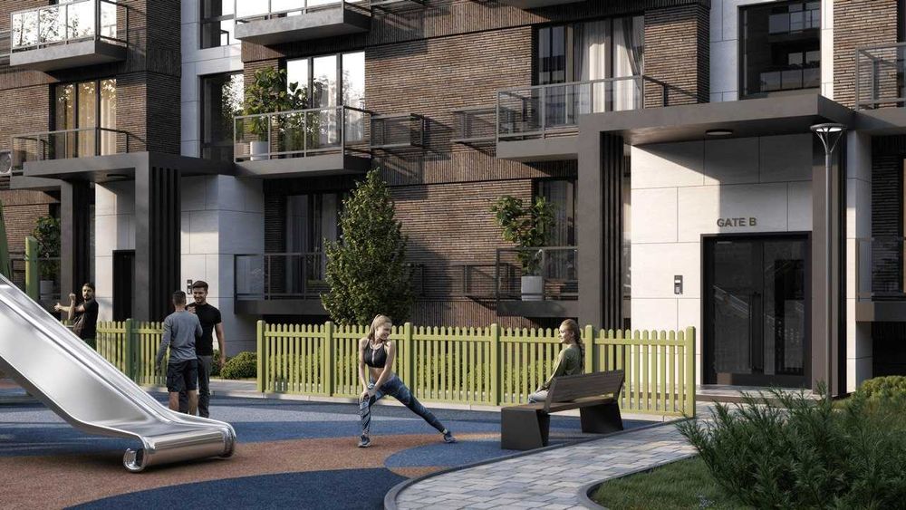 Квартира у охороняємому містечку| Центр Бучі | Розтермінування 2 роки!