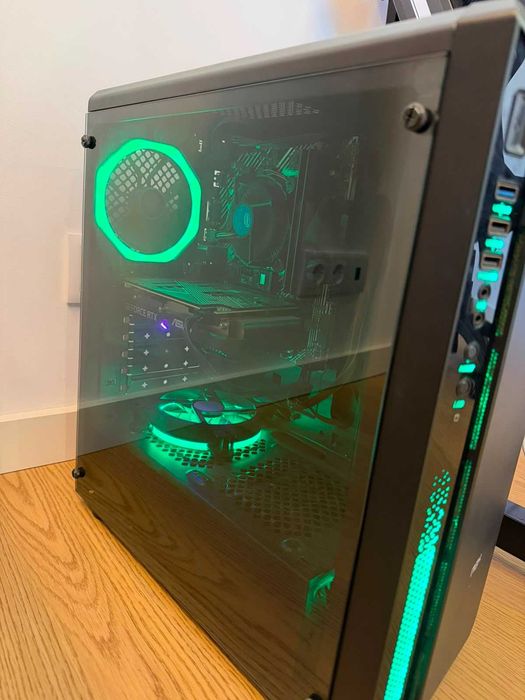 PC Gaming RTX 3050 8GB | Intel i5-10400F | 16GB RAM | SSD NVMe | Pronto a Jogar
