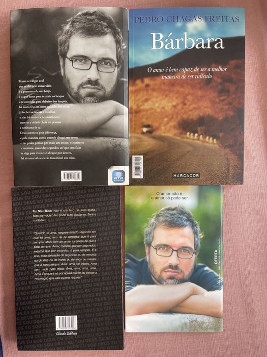 Livros Pedro Chagas Freitas ‘Eu sou Deus’ e mais