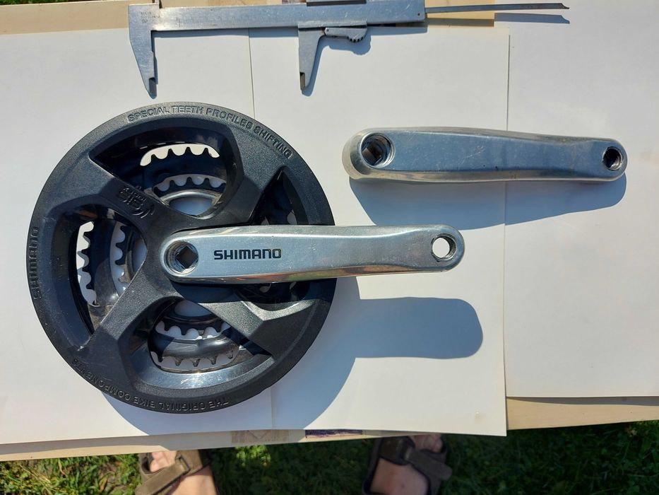 Napęd Shimano 3x8 (manetki Altus + przerzutka Altus)