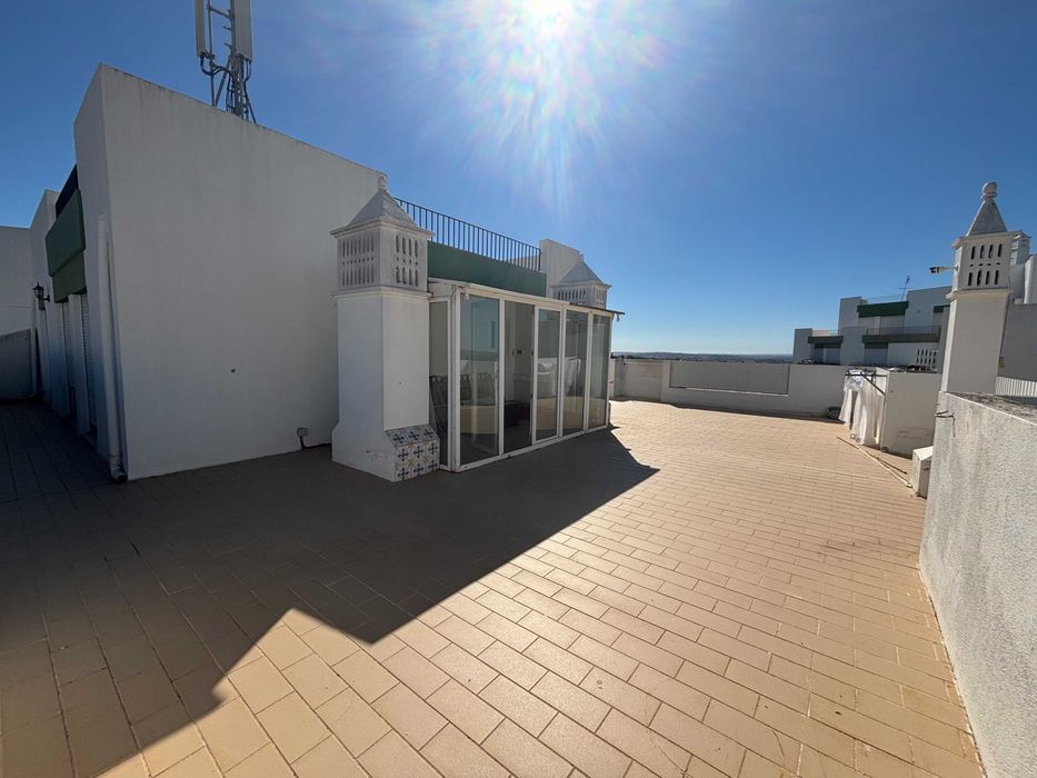 Quarto com varanda privada no último andar