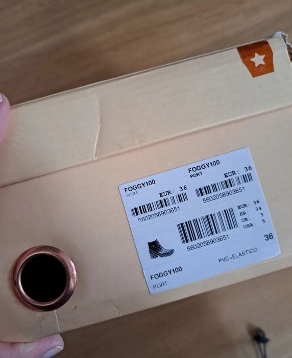 Botas cubanas bringela 36