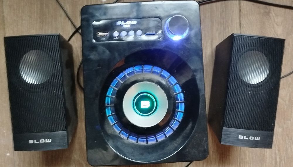 Zestaw głośników komputerowych Głośniki komputerowe 2.1 BLOW MS-27 Bluetooth FM USB SD nr bdo