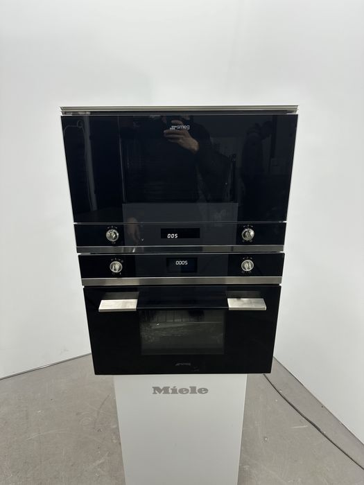 Духова шафа мікрохвильова Smeg SF4120vcn/Комплект!