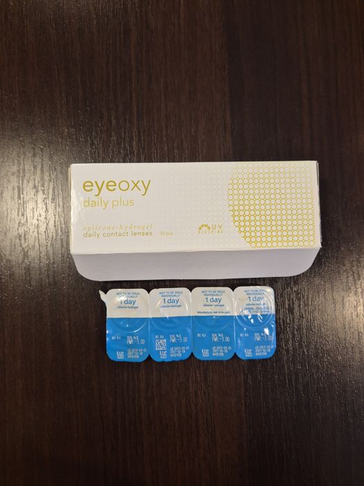 Soczewki kontaktowe cooper vision eyeoxy daily plus -3,0