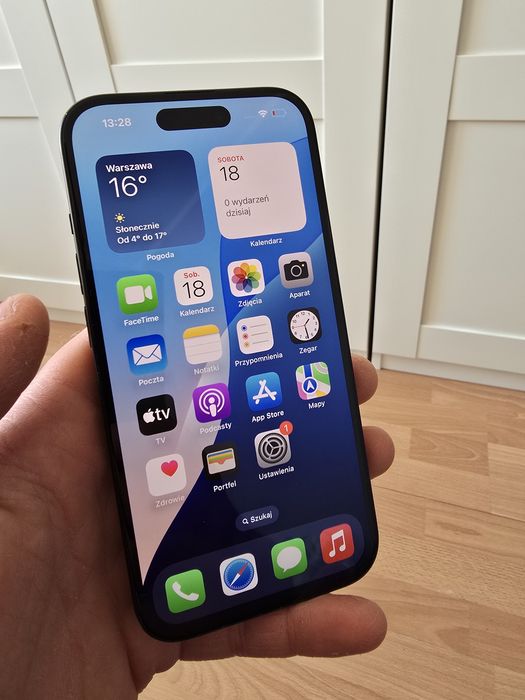 Iphone 15 | 128gb | 85% czarny stan igła