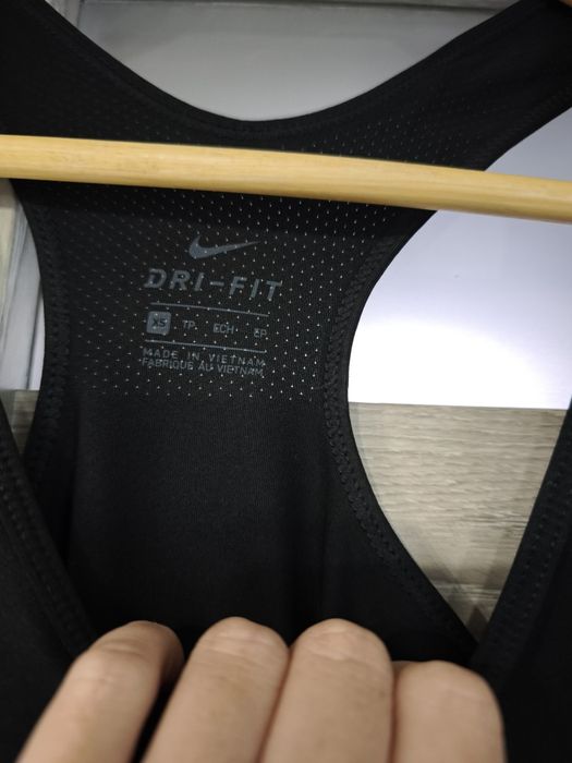 Czarny top damski oddychający Dri -Fit Nike xs