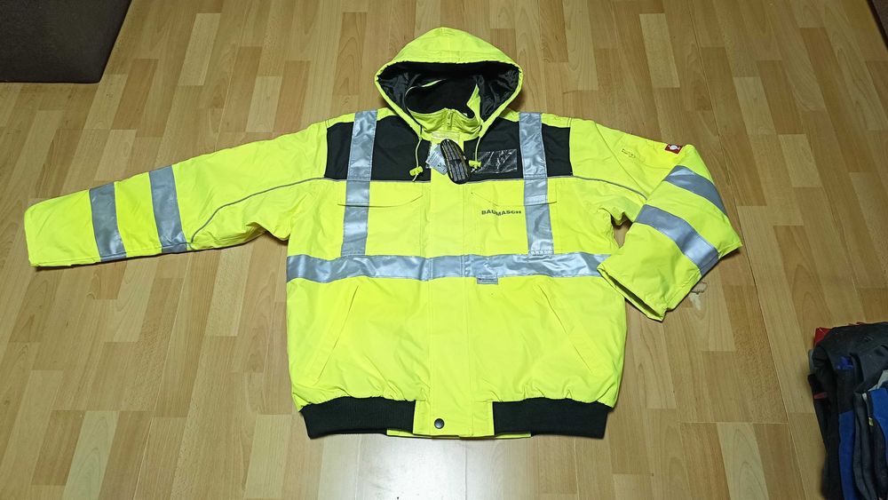 Ocieplana kurtka ostrzegawcza ENGELBERT STRAUSS IMAGE r.XL nowa ideał