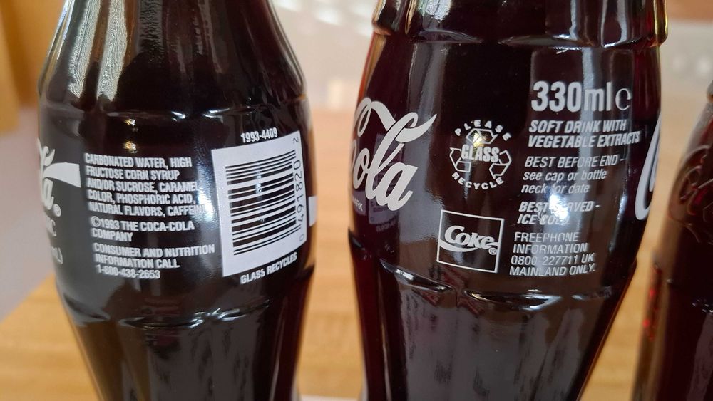 Garrafas coca cola Vintage