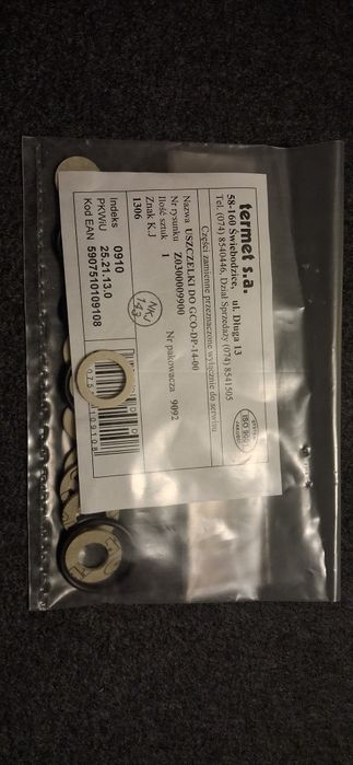 Sprzedam zestaw naprawczy Termet model micro-term GCO-DP-14-00