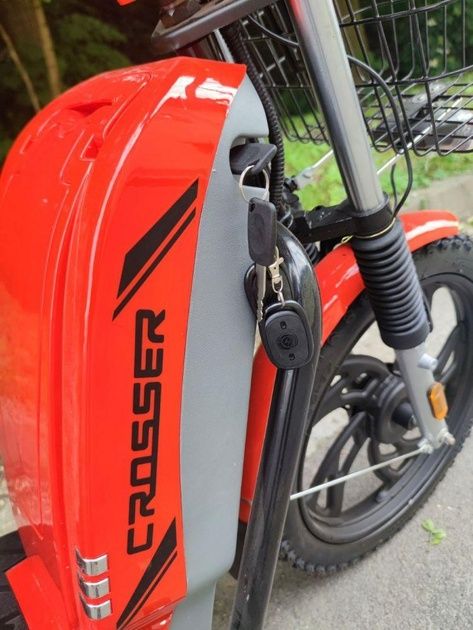 ХИТ ПРОДАЖ‼️Электро скутер E-DELTA 24" мопед мотороллер велосипед RUTA