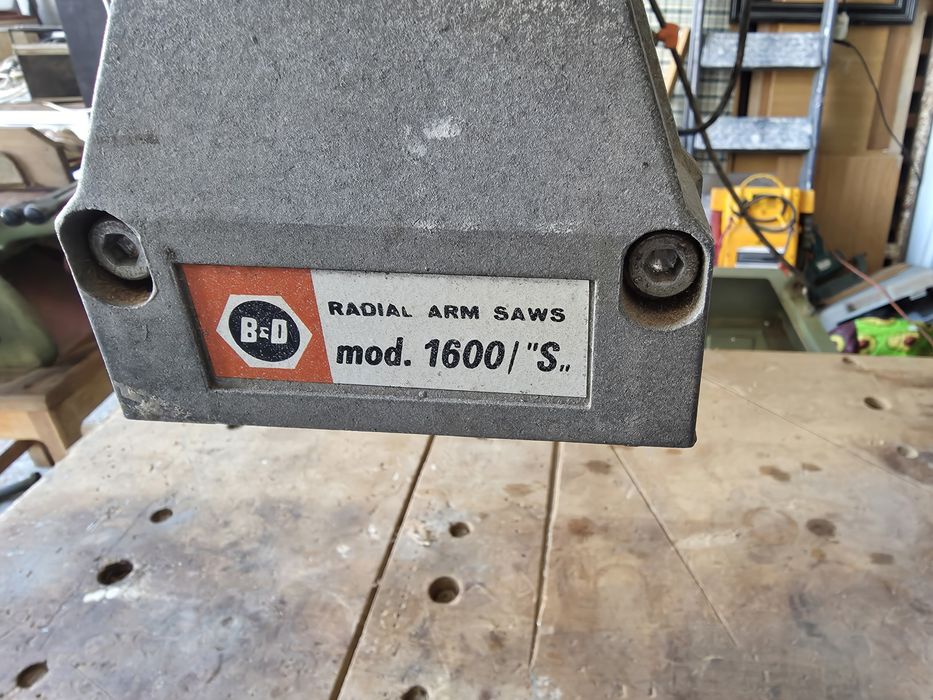 Radial maquina de carpintaria