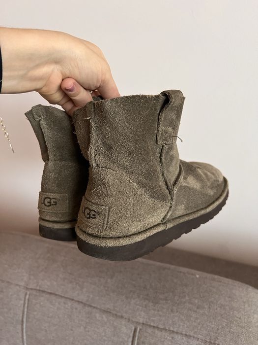 Ugg Classic unlined mini 37 skórzane skóra zamsz
