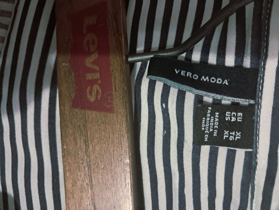 Koszula damska w paseczki Vero Moda rozmiar XL