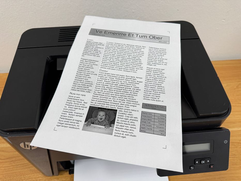 Drukarka laserowa HP M201dw LaserJet Pro licznik 9.500