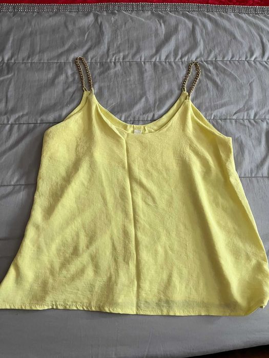 Lote de tops/blusas femininas (XS/S/TU)