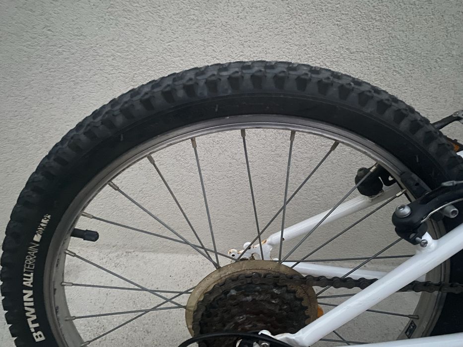 ROCKRIDER BTT criança 120 20" BRANCO