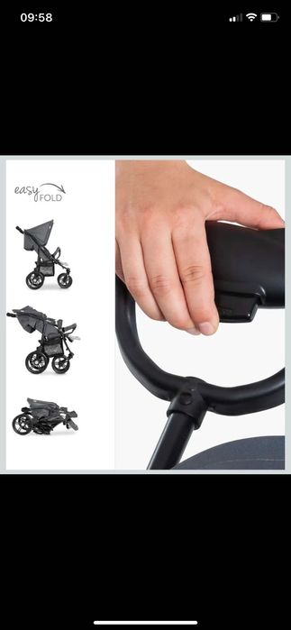 Carrinho gémeos hauck