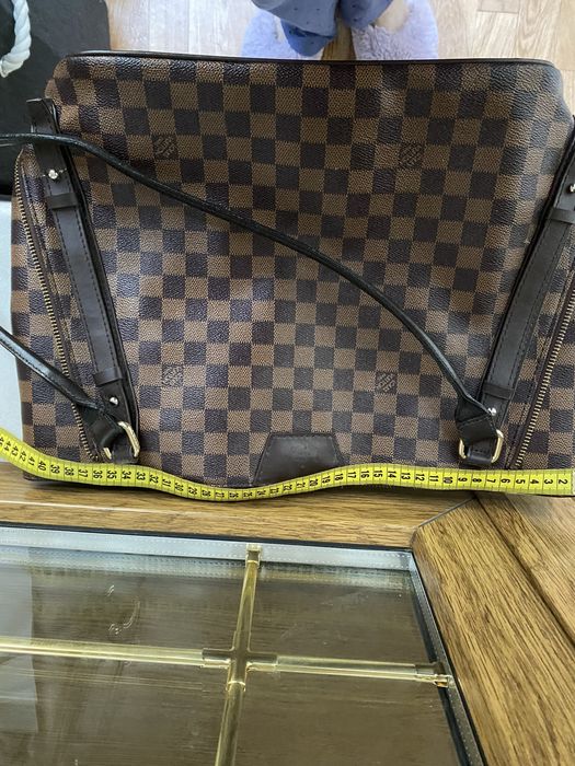 Сумки шопер середня Louis Vuitton та мала кросбоді біла