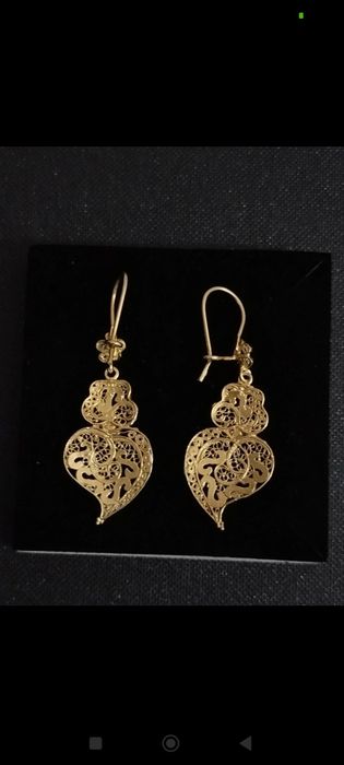 Brincos em prata 925