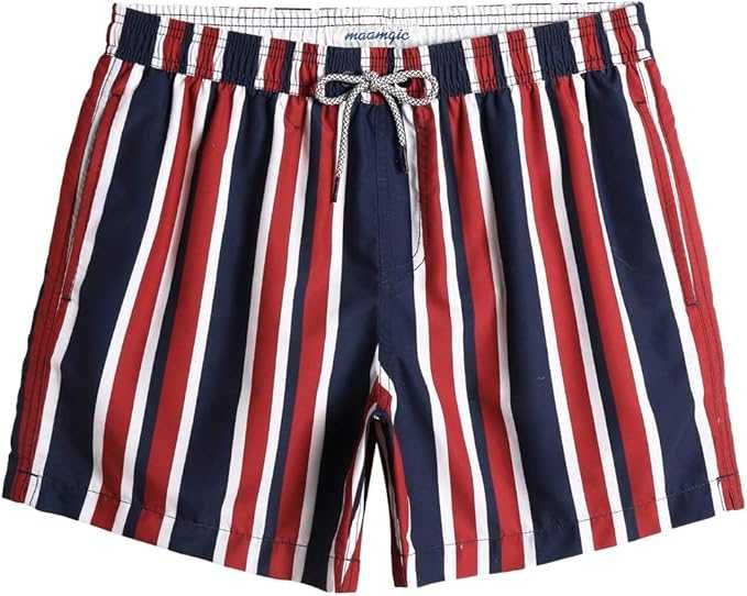 MaaMgic Męskie szorty kąpielowe w stylu vintage rozmiar XS