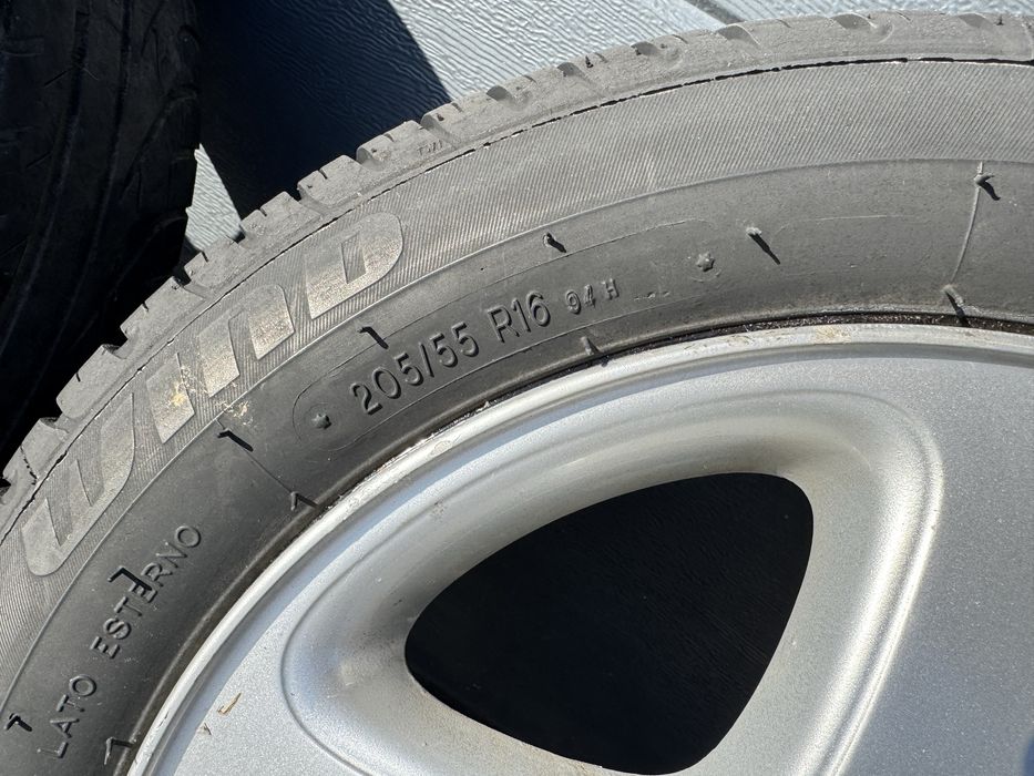 Продам титанові диски до мерседес w210:w211;w203;w124:R16 з резиною