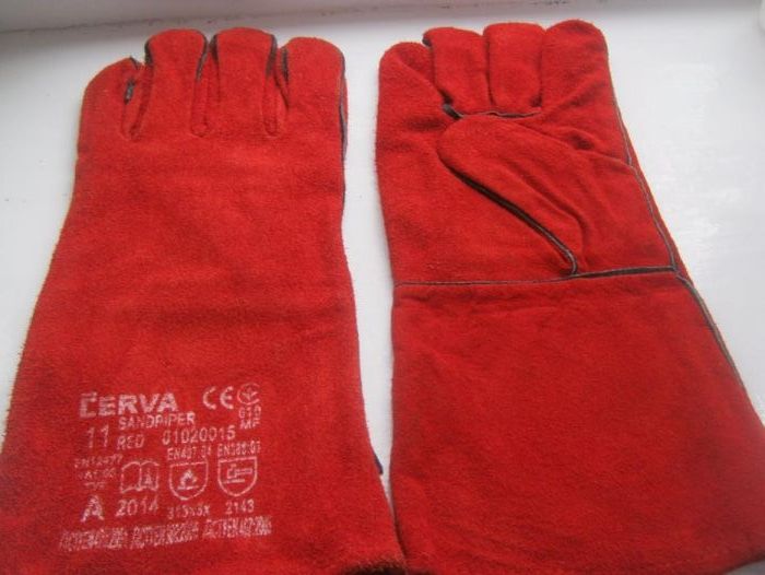 сварочные перчатки краги