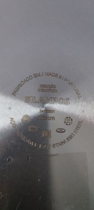Trem de Cozinha SILAMPOS Novo (9 Peças) - Aço Inox 18/10 - INDUÇÃO