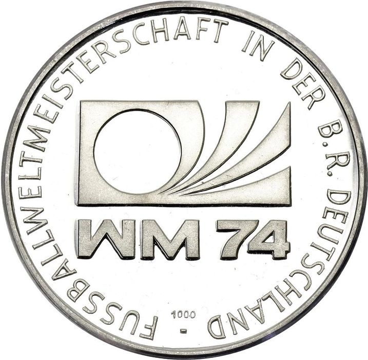 Medalha de Prata Mundial FIFA 1974