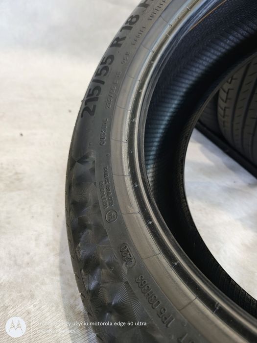 4x215/55/18 Continental PremiumContact 6  DOT20