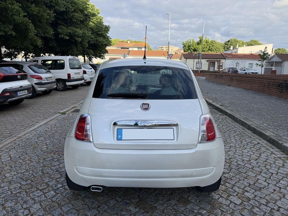 Fiat 500 - Caixa Automática - GPS / CarPlay - 0.9 TwinAir - Tecto