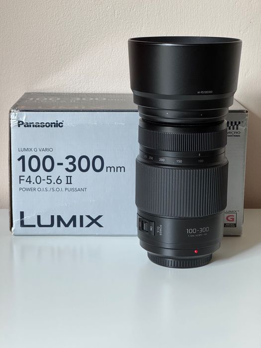 Obiektyw Panasonic Lumix G VARIO 100-300 mm f/4.0-5.6 II POWER O.I.S.