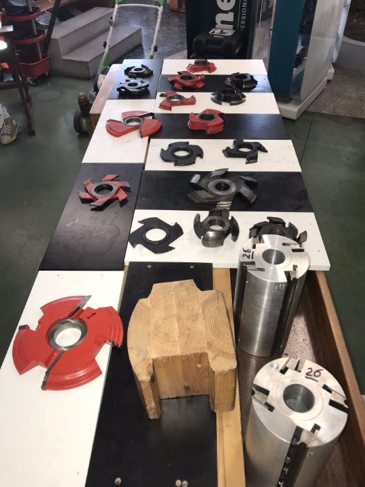 Fresas e Discos para corte de madeiras