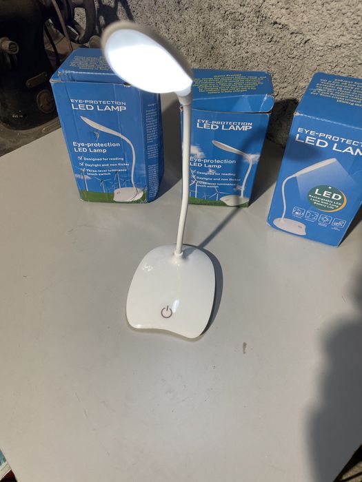 Pack de 4 lampadas de secretária LED a bateria