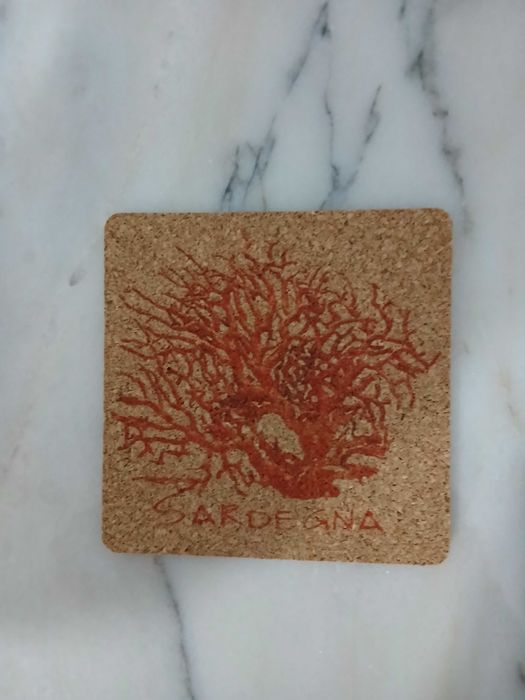 Lembrança Souvenir em Cortiça da Ilha da Sardenha