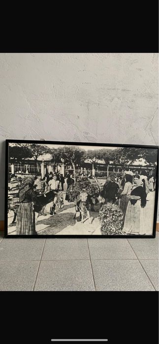 Quadro/fotografia mercado Vila Real