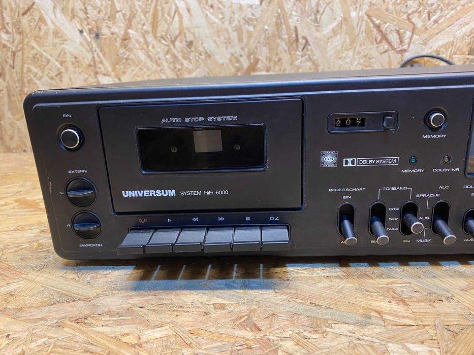Magnetofon Deck Universum HiFi System 6000 CT 2385 (filmik pokazowy)
