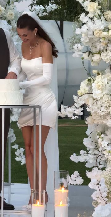 Вечірня/коктейльна/весільна коротка сукня Balykina