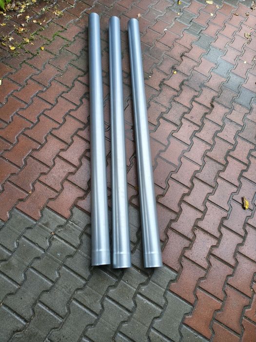 Rura spustowa ocynk fi 100 z kapturem