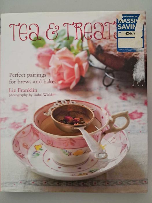 Livro de Receitas - TEA e TREATS de Liz Franklin