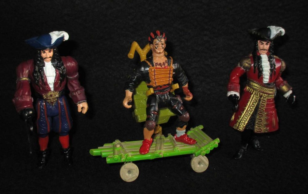 Figuras Captain Hook Peter Pan 1991 Tri-Star Pictures Inc Mattel