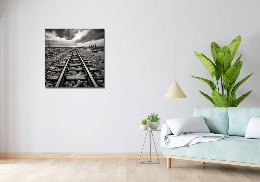 Obraz 70x70cm Podróż w Nieznane