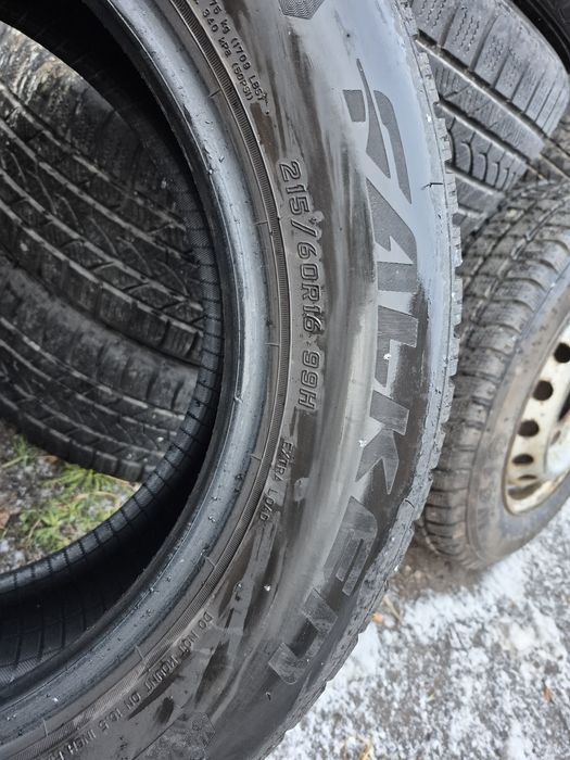 Opony zimowe 215/60r16 99h Falken para 8mm+Gratis