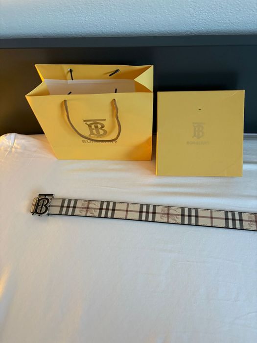 Skórzany Pasek burberry