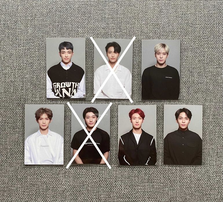 Karty limitowane rocznicowe ATEEZ  - Mingi, Yunho, Hongjoong - KPOP
